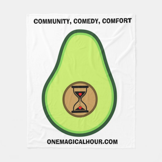 Avocado Logo Blanket (Front)