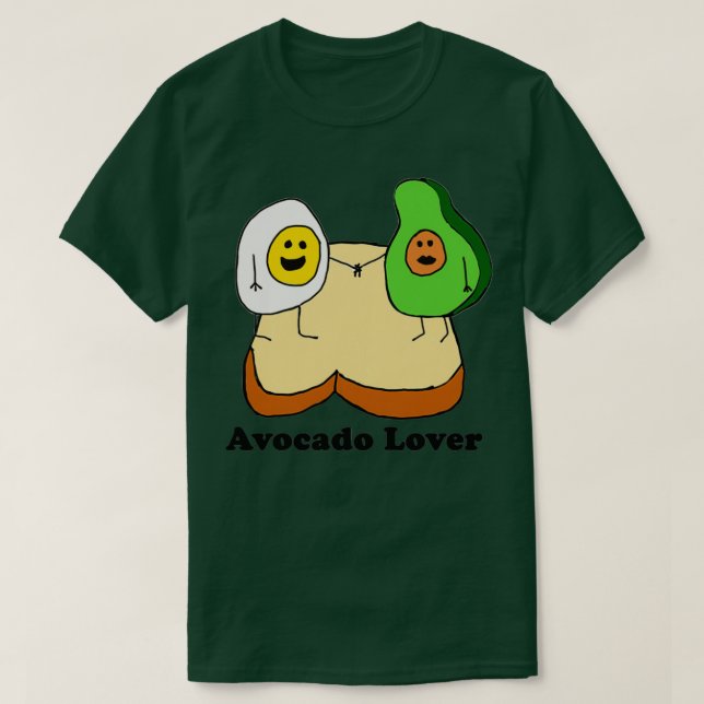 Avocado Love 22 T-Shirt (Design Front)