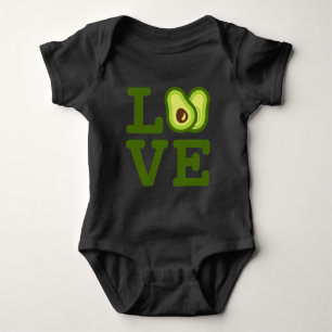 Avocado Love Baby Bodysuit