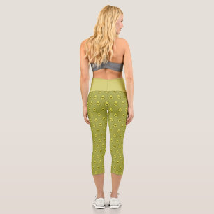 Avocado Love Capri Leggings