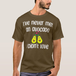 Avocado Love Cute Girl Who Just Loves Avocados Wom T-Shirt