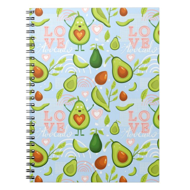 Avocado Love Notebook (Front)