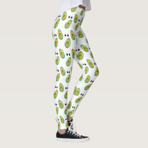 Avocado Love Pattern Leggings