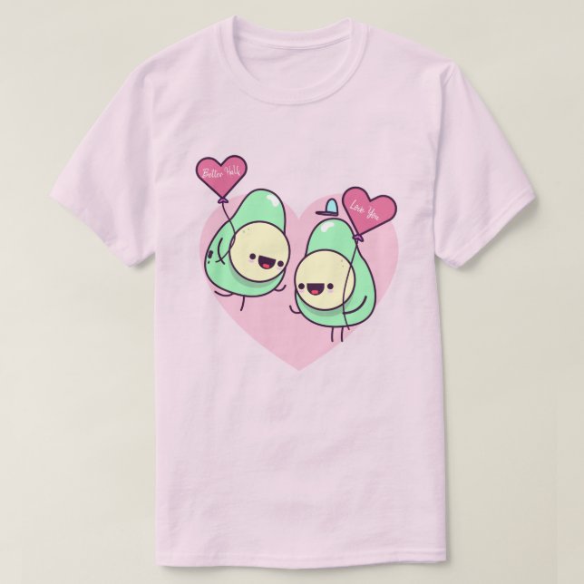 Avocado Love T-Shirt (Design Front)