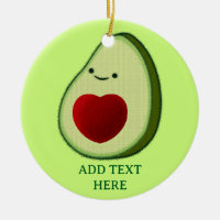 Avocado Lover Cute Cartoon 