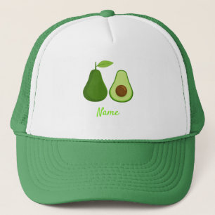 Avocado Lover Design Thunder_Cove Trucker Hat
