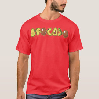 Avocado Lover Guac Guacamole Keto Ketogenic Fruit  T-Shirt