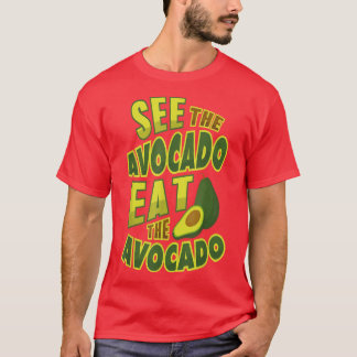 Avocado Lover Vegan FunnyGift  T-Shirt