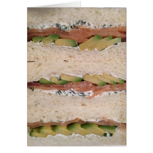 Avocado & Lox sandwich (Front)