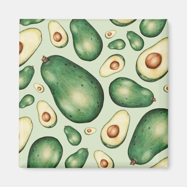 Avocado Magnet (Front)