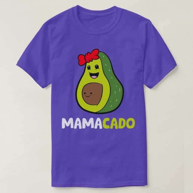 Avocado Mama Avocado Mum Mamacado Avocado 2 T-Shirt (Design Front)