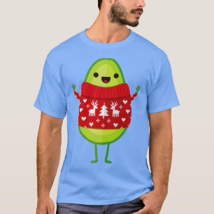 Avocado Merry Christmas 6 T-Shirt