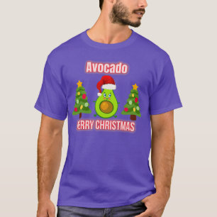 Avocado Merry Christmas Avocado Merry Christmas tc T-Shirt