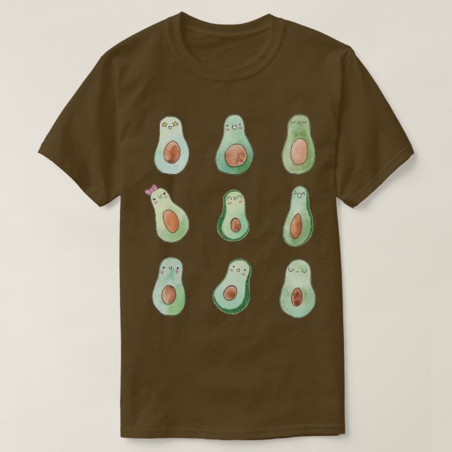 Avocado Mood 2 T-Shirt (Design Front)
