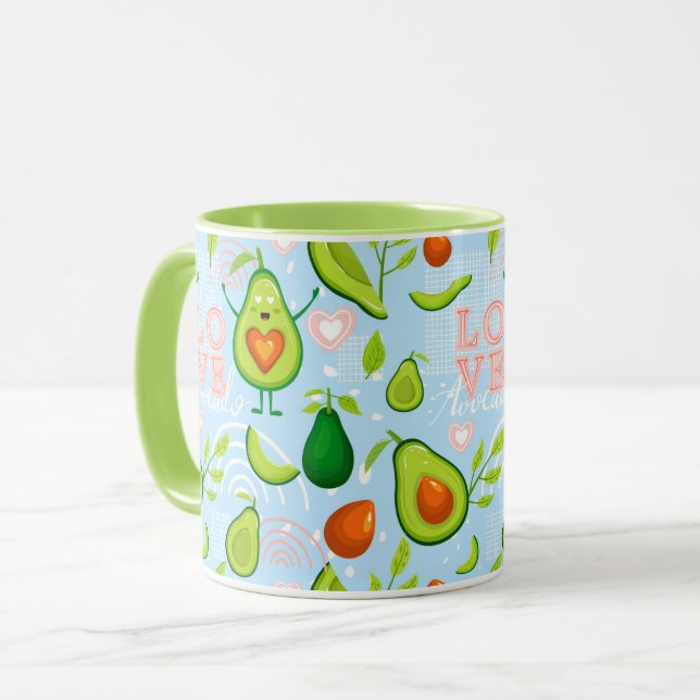 Avocado Mug (Front Left)