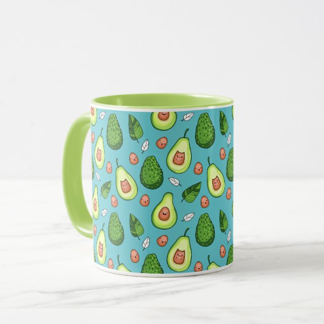 Avocado Mug (Front Left)