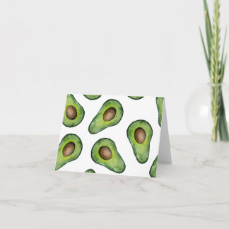 Avocado Note Card