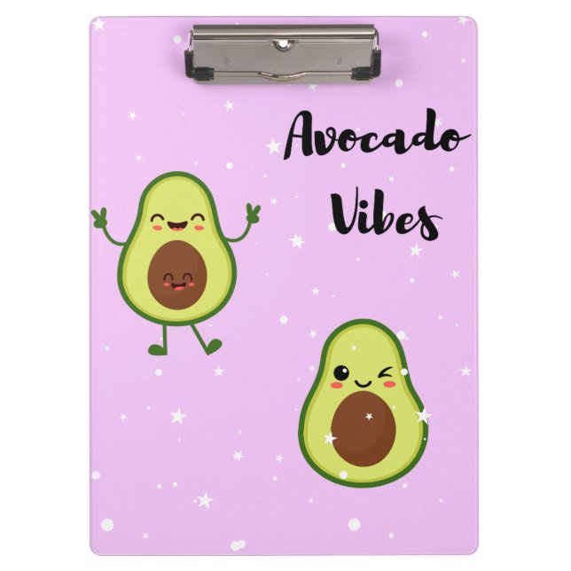 Avocado Notebook Clipboard (Front)