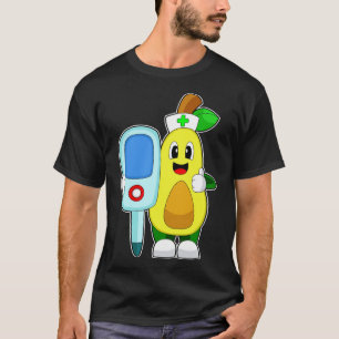 Avocado Nurse Fever thermometer T-Shirt