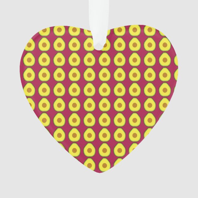Avocado Ornament (Front)