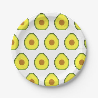 Avocado Paper Plate