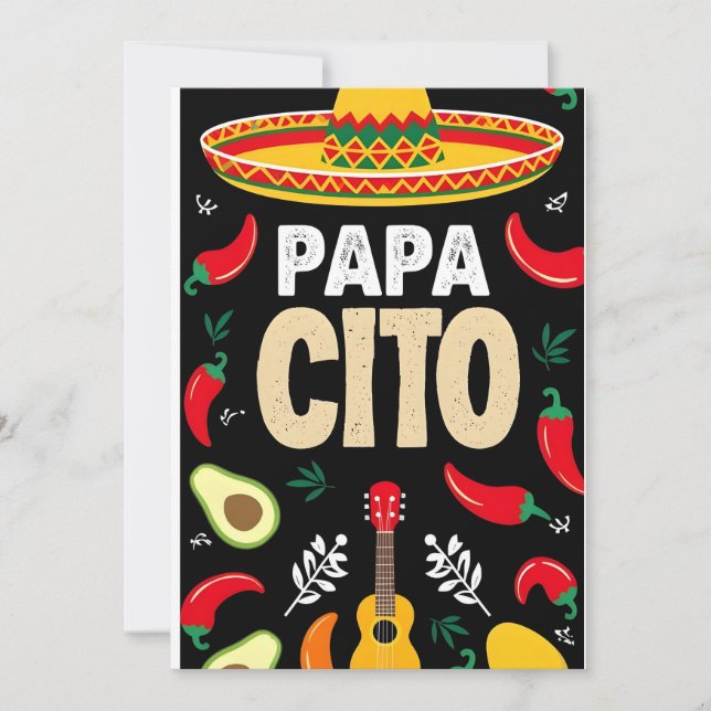 Avocado Party Postcard (Front)