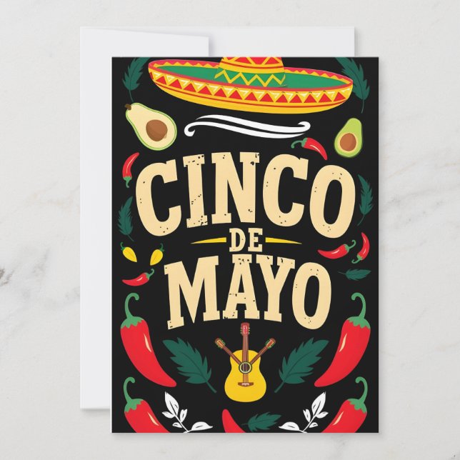 Avocado Party Postcard (Front)