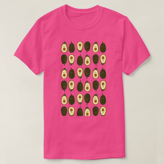 Avocado pattern T-Shirt (Design Front)