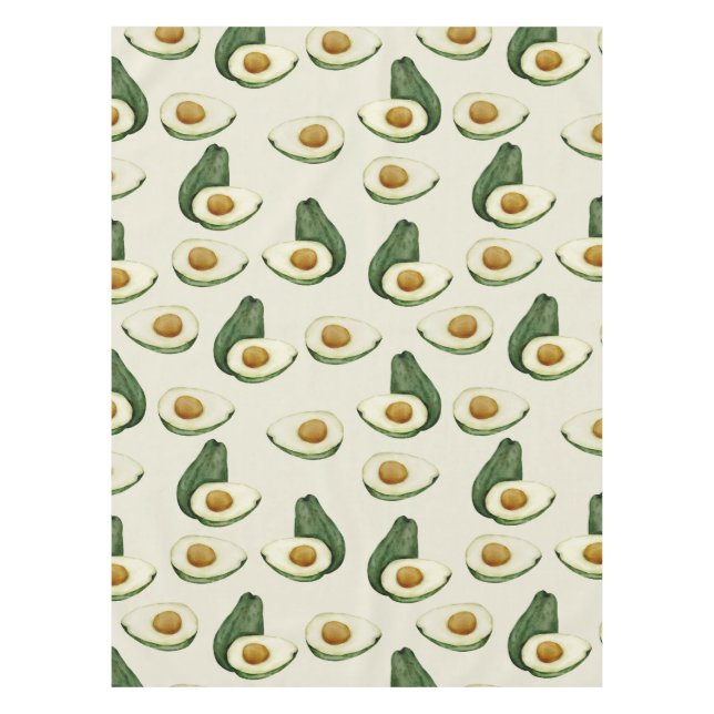 Avocado Pattern Tablecloth (Front)