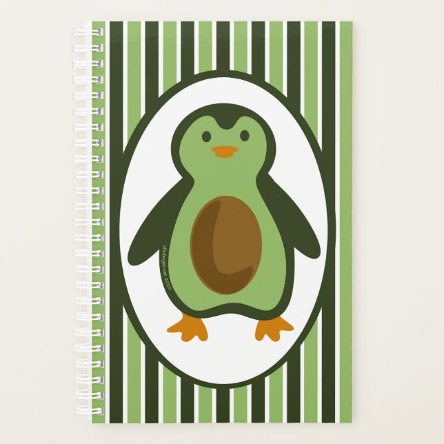 Avocado Penguin Planner (Front)