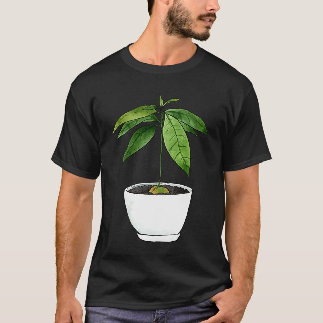 Avocado Plant Pear Alligator Avokado Toast Berry S T-Shirt (Front)