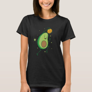 Avocado Playing Basketball T-Shirt