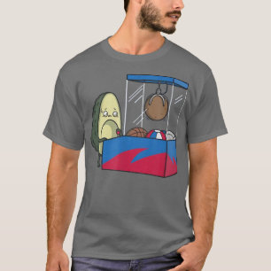 Avocado playing Claw Machine crane toy T-Shirt