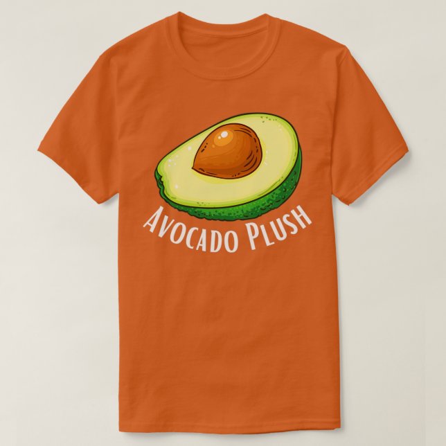 Avocado Plush 14 T-Shirt (Design Front)