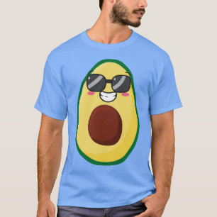 Avocado Plush funny avocado with sunglasses for av T-Shirt