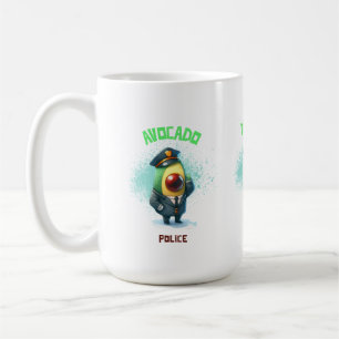 Avocado Police Coffee Mug