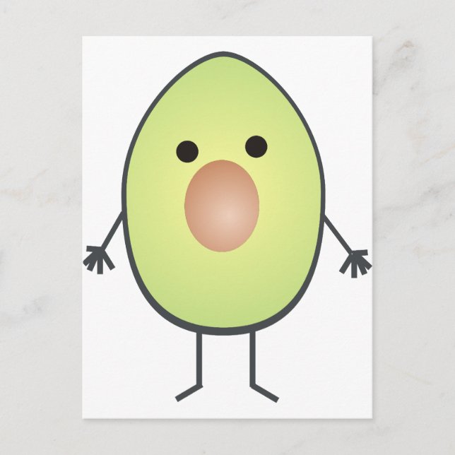 avocado postcard (Front)