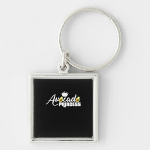 Avocado Princess Key Ring