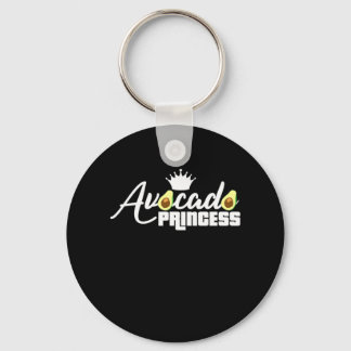 Avocado Princess Key Ring