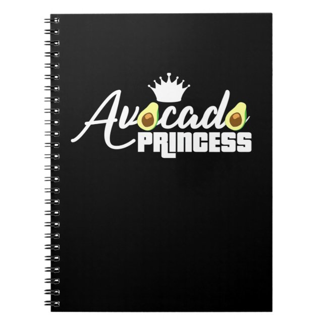 Avocado Princess Notebook (Front)