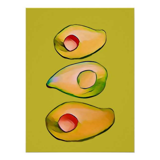 Avocado Print - Kitchen Art (Front)