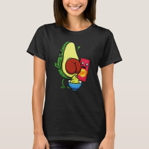 Avocado Pun Wordplay Healthy Eating Habit Vegan Ve T-Shirt
