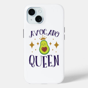 Avocado Queen iPhone 15 Case