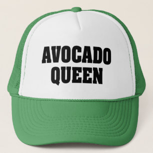 Avocado Queen funny trucker hat