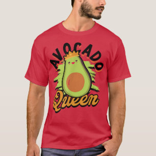 Avocado Queen Women Girls AvocadoAvocado Lover Avo T-Shirt