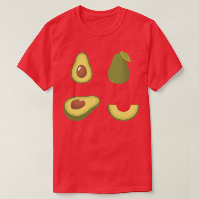 Avocado set 2 T-Shirt (Design Front)