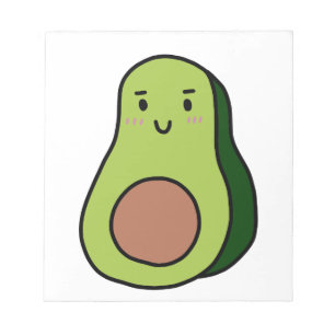 AVOCADO shirts, accessories, CUTE! Notepad