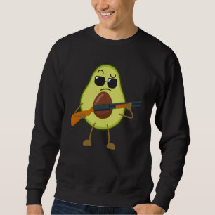 Avocado Shotguncado Armed and Dangerous Sweatshirt