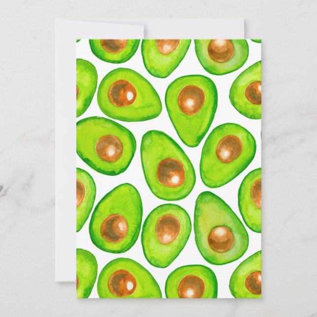 Avocado slices watercolor (Front)