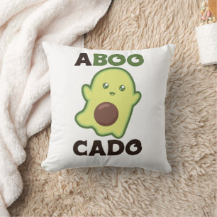 Avocado Spirit For Halloween Funny Avocados Cushion